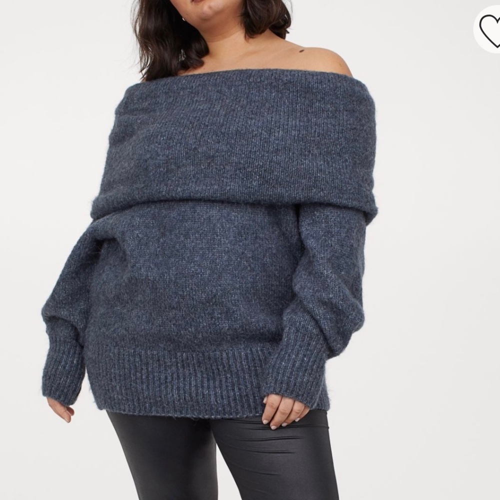 H&M Off Shoulder Sweater